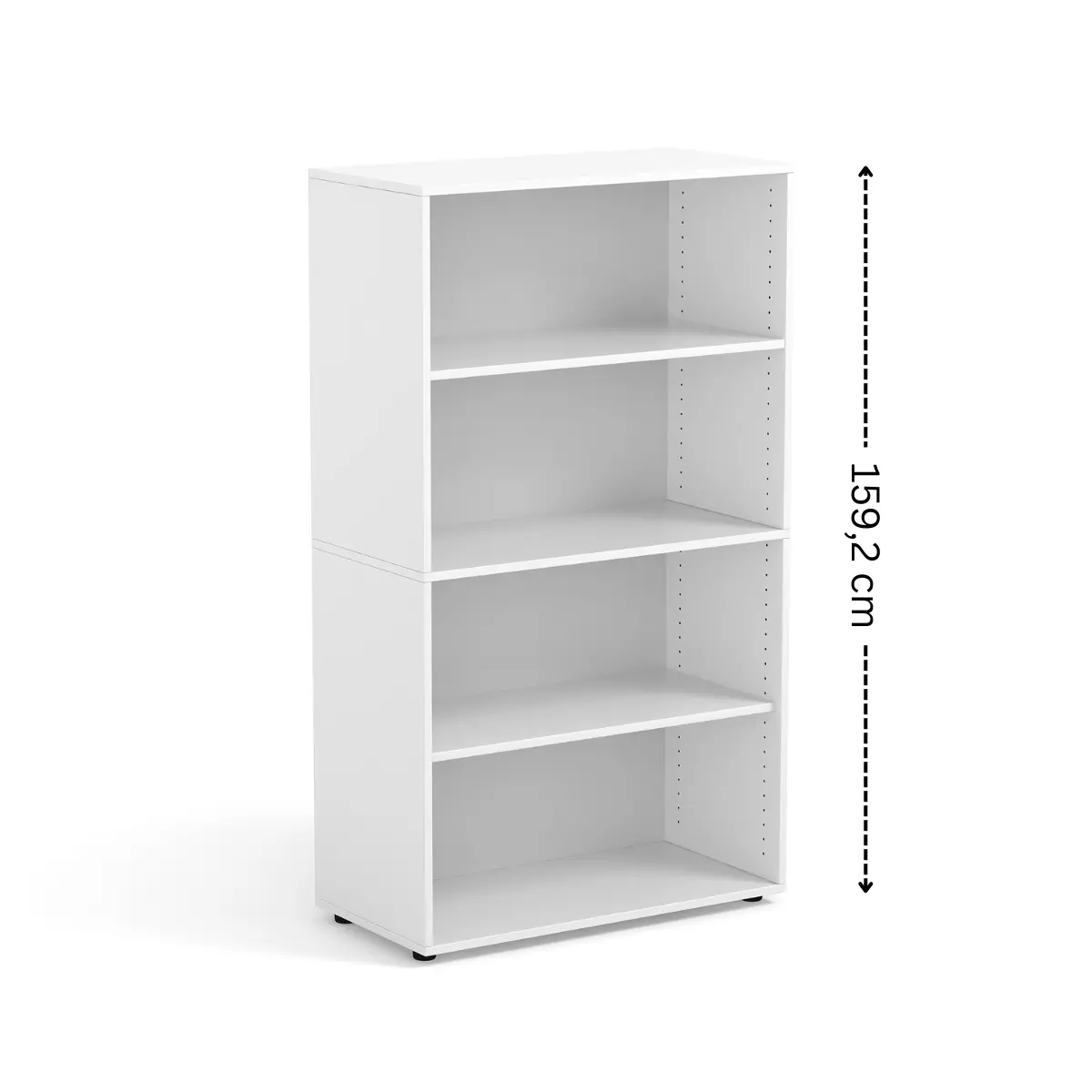 Modulares 4 verstellbare Fächer